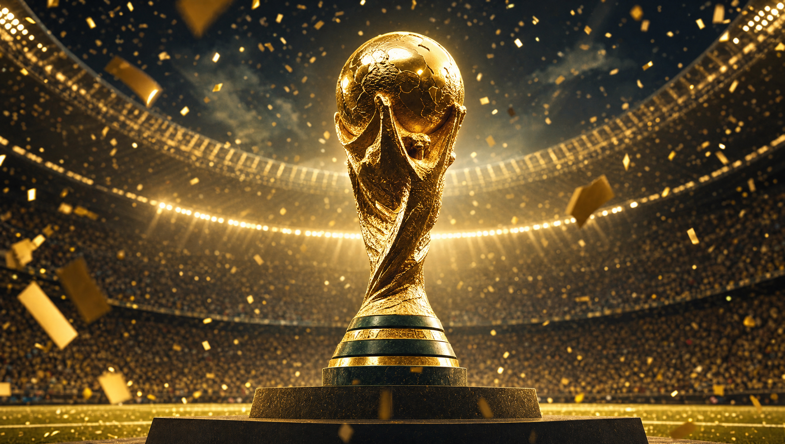 Stade comble lors de la finale de la Coupe du Monde 2026 diffusée en 4K avec Strong 8K